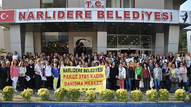 Narlıdere kadınlar için sokağa iniyor!